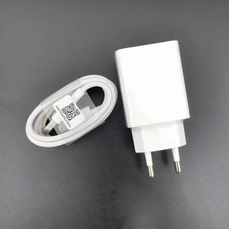 Быстрое зарядное устройство QC3.0, адаптер питания с кабелем типа c для xiaomi, oneplus