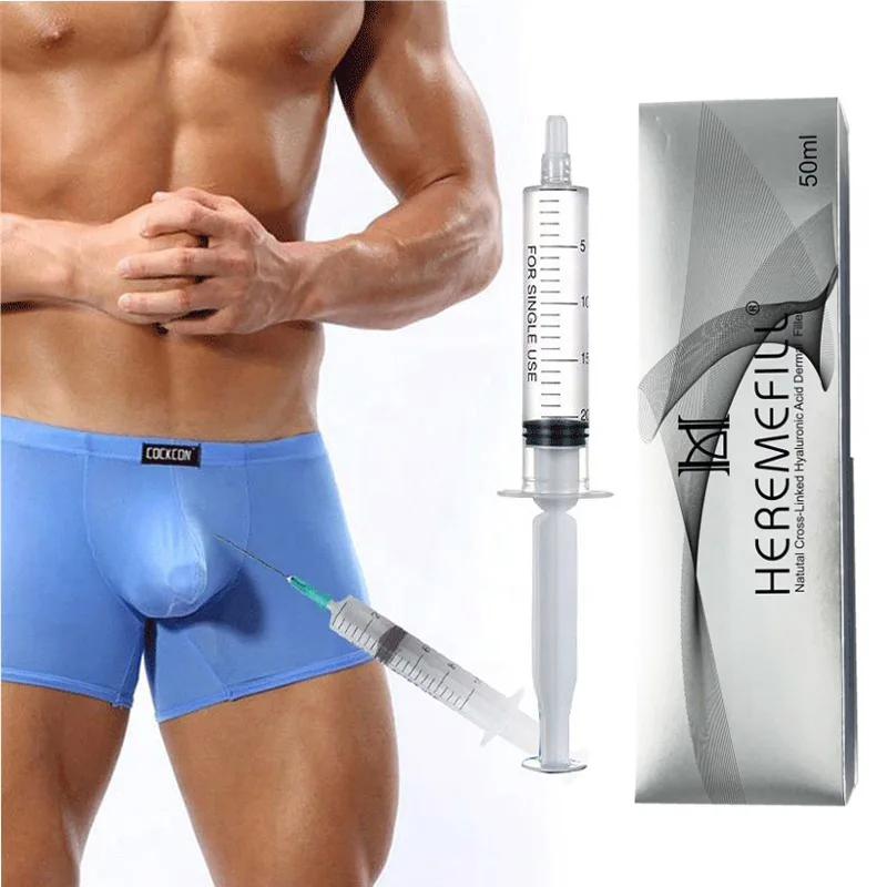 10ml 50ml 100ml HA male enlargement injections Hyaluronic Acid Gel Dermal Filler for Penis enlargement injection