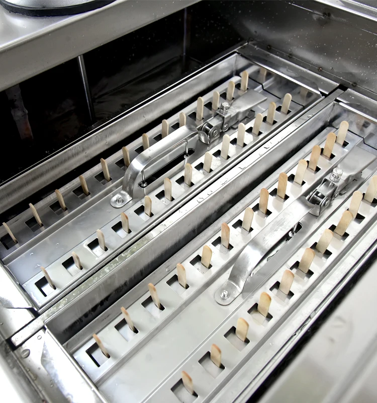 BPZ-02A 2 формы бразильский стиль машина по изготовлению мороженого/мороженое на палочке машина/машина для фруктового льда