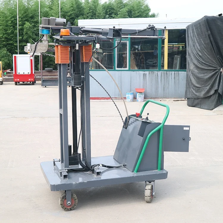 Portable Multi-purpose trolley type grass trimmer hedge trimmer