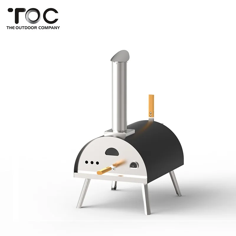 Modern Outdoor Portable Wood Fired Stainless Steel Oven Pizza Ovens For Sale