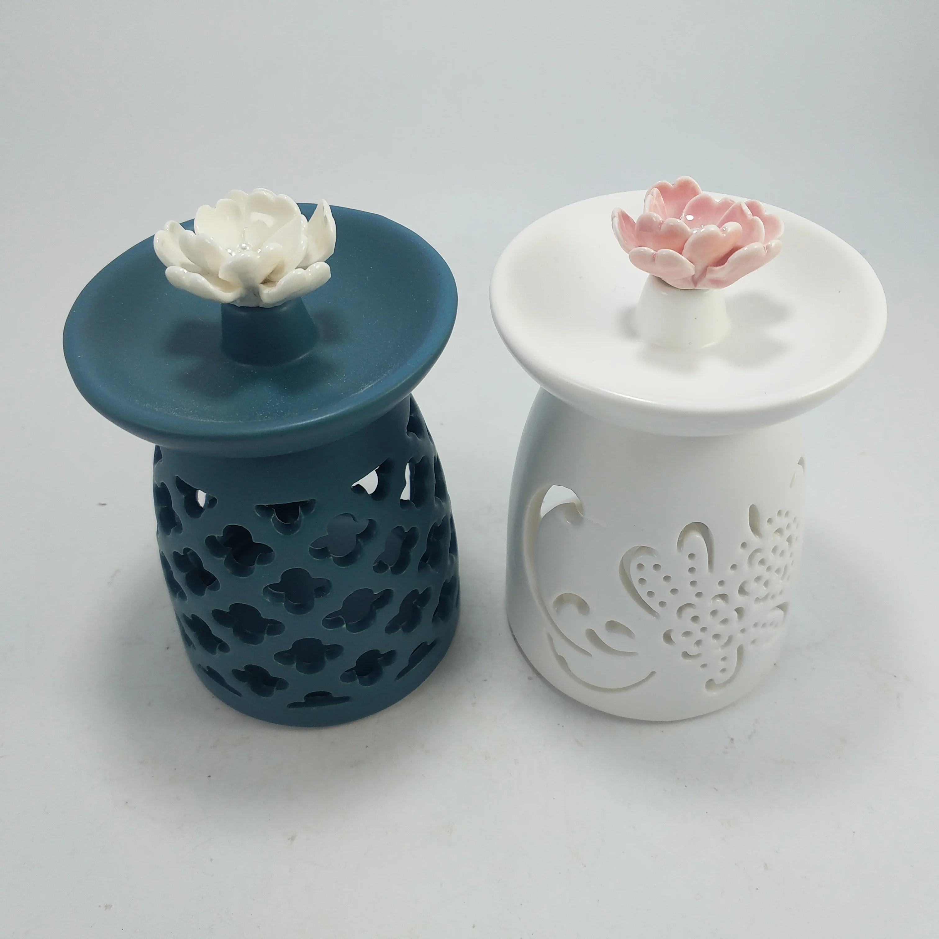 Porcelain Aroma Lamp Furnace Candle Oil Burner