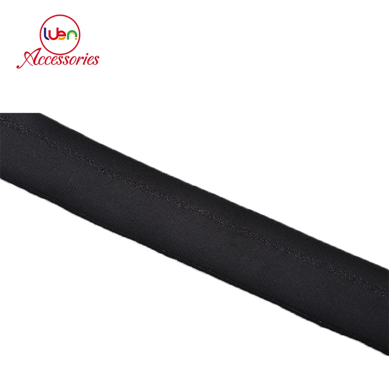 Hot sale flat striped knit rib cuff collars forneckline