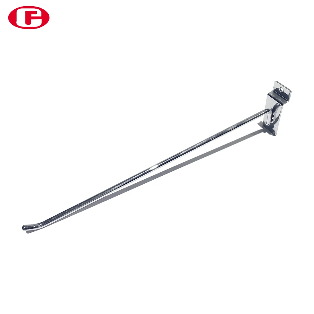 Metal slatwall single wire display hook hanging goods