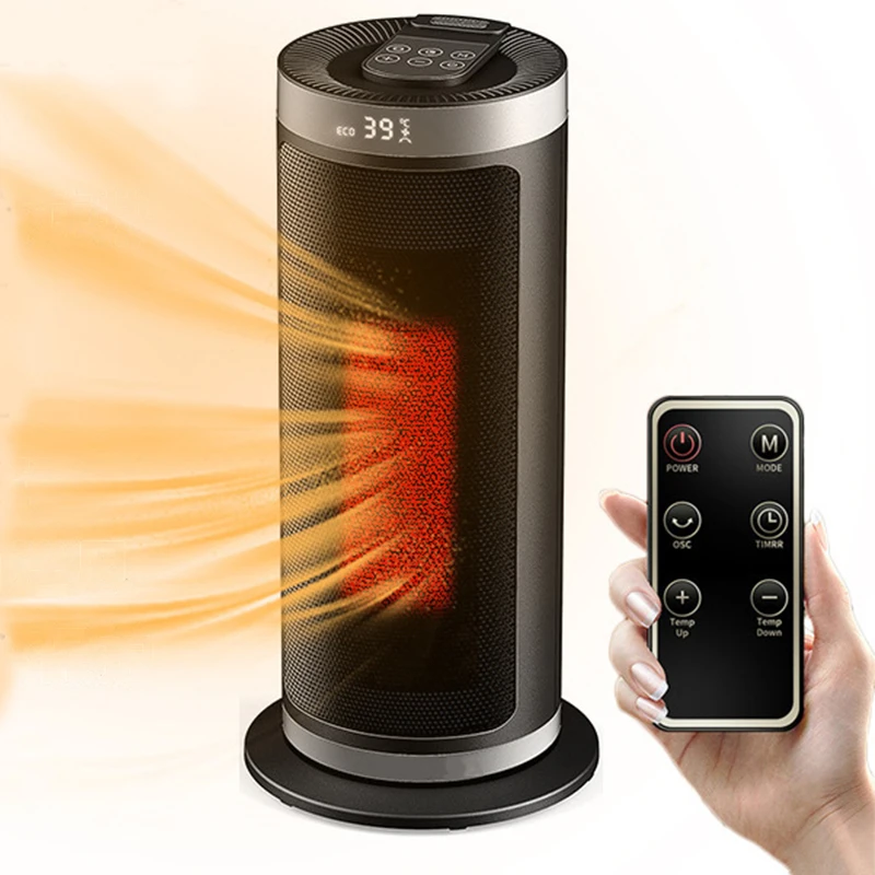 High quality Timer function portable electric ptc fan 2000w room heaters 220v 110v 240v