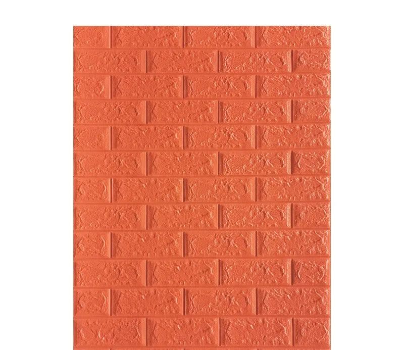 Brick, 3D, solid wall, new type of anti-collision foam wallpaper.