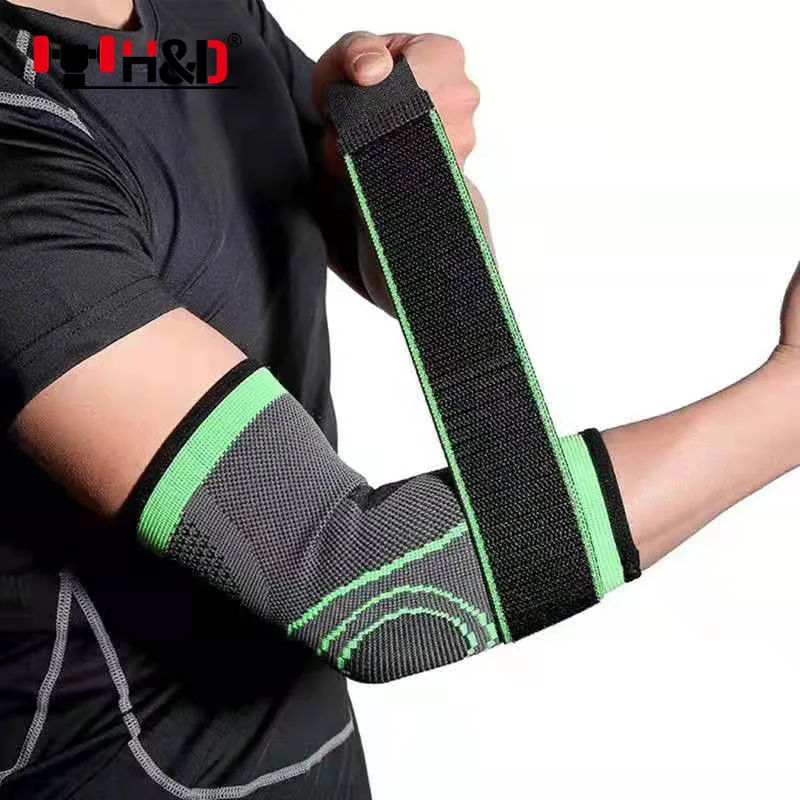 China protective sleeve compression brace sport support elbow sleeves safety breathable arm brace elbow pads elbow support
