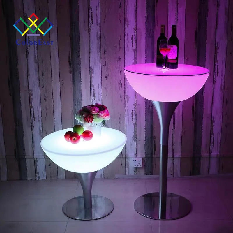  Modern Casual Style Table Set Luminous Dining And Chair CECT015 for Coffee