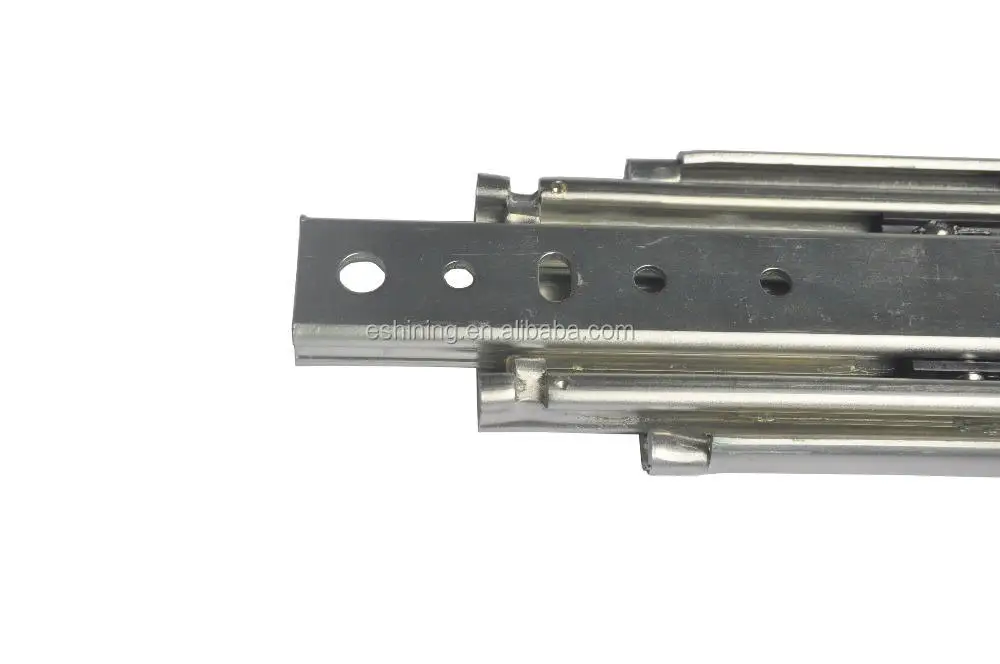 E-SHINING Heavy Duty Drawer Slide Push to Open Drawer Slides Heavy Duty Ball Bearing Slide