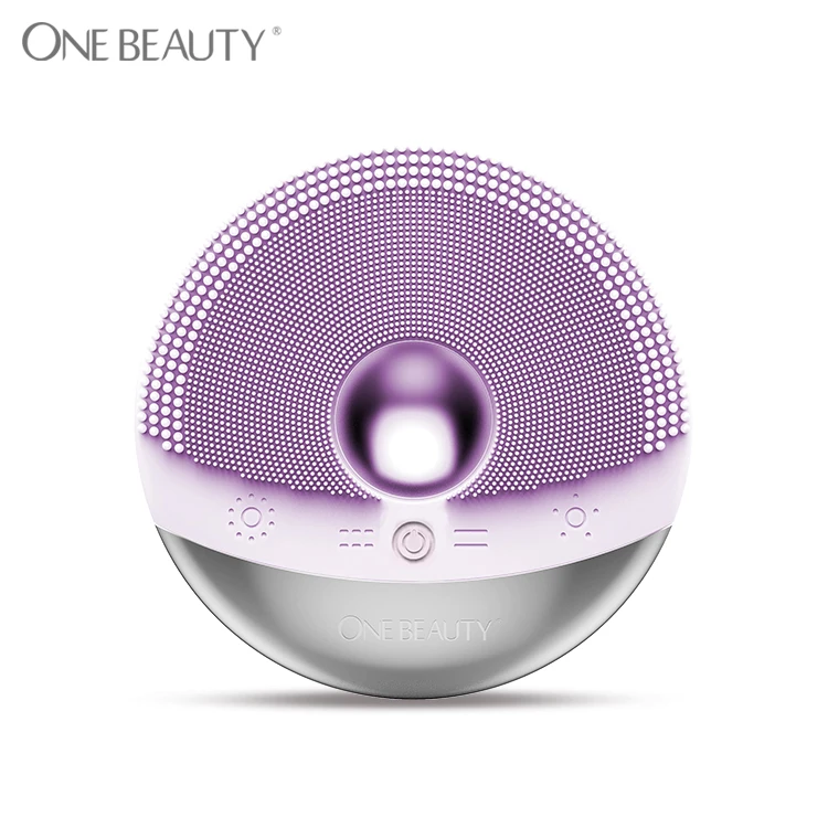 Electric Red Light Brush Dry Brushes Tools High Frequency Waterproof Cleansing Sonic With Antimicrobial Br Facial