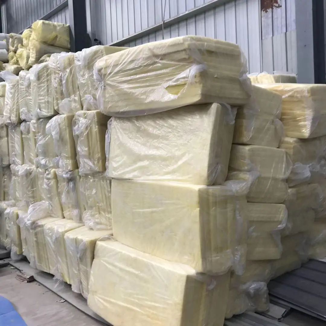 Sound Absorption Glass Wool Board 25/100/150mm Glass Wool Insulation