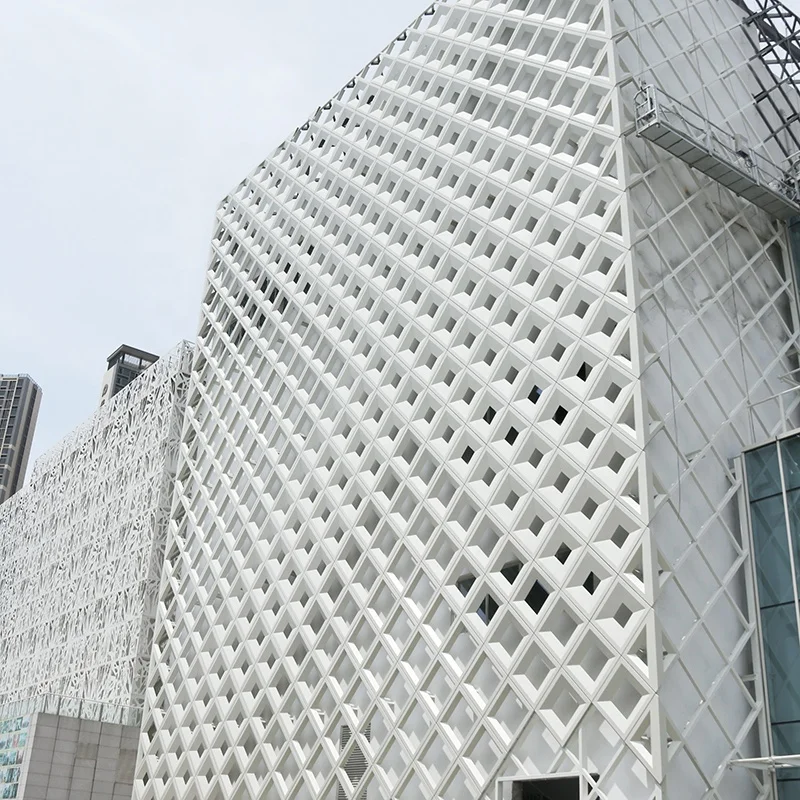 Customized design facade panel aluminum moulding facade exterior wall facade panels