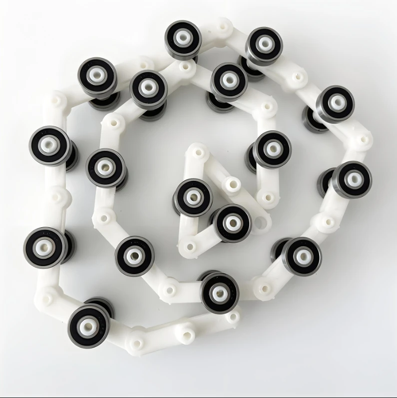 17 double wishbone rotary chains on escalators/Xunda pulley group pitch 60mm
