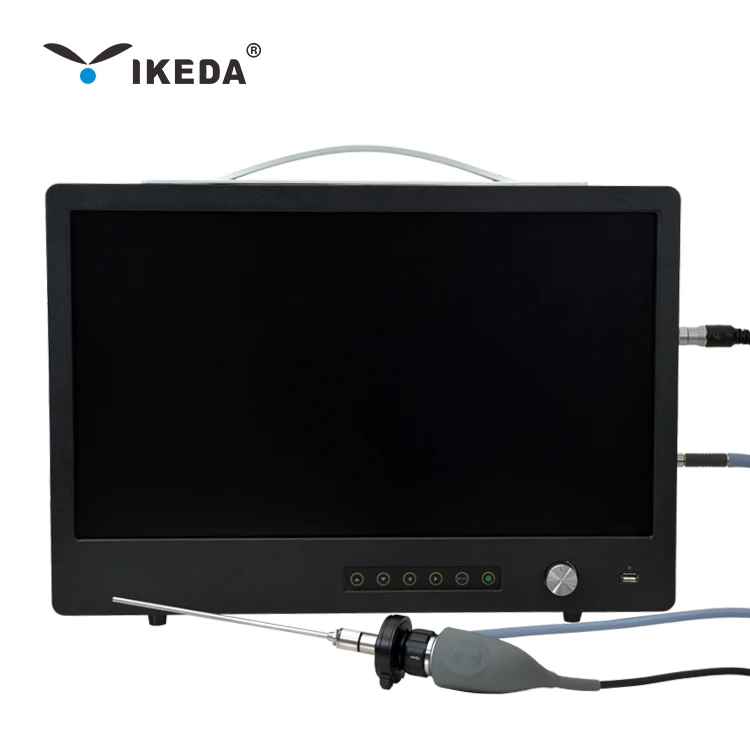 IKEDA 9124 Portable Full HD Integrated Laparoscopy System with 80W LED cold light source
