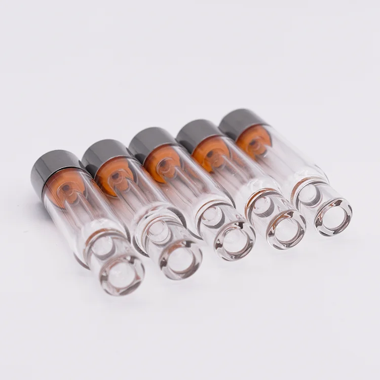 All Glass Cbd Cartridge Lead Free Vape Cartridge Pure Ceramic Coil Heating 1Ml Vape Pen