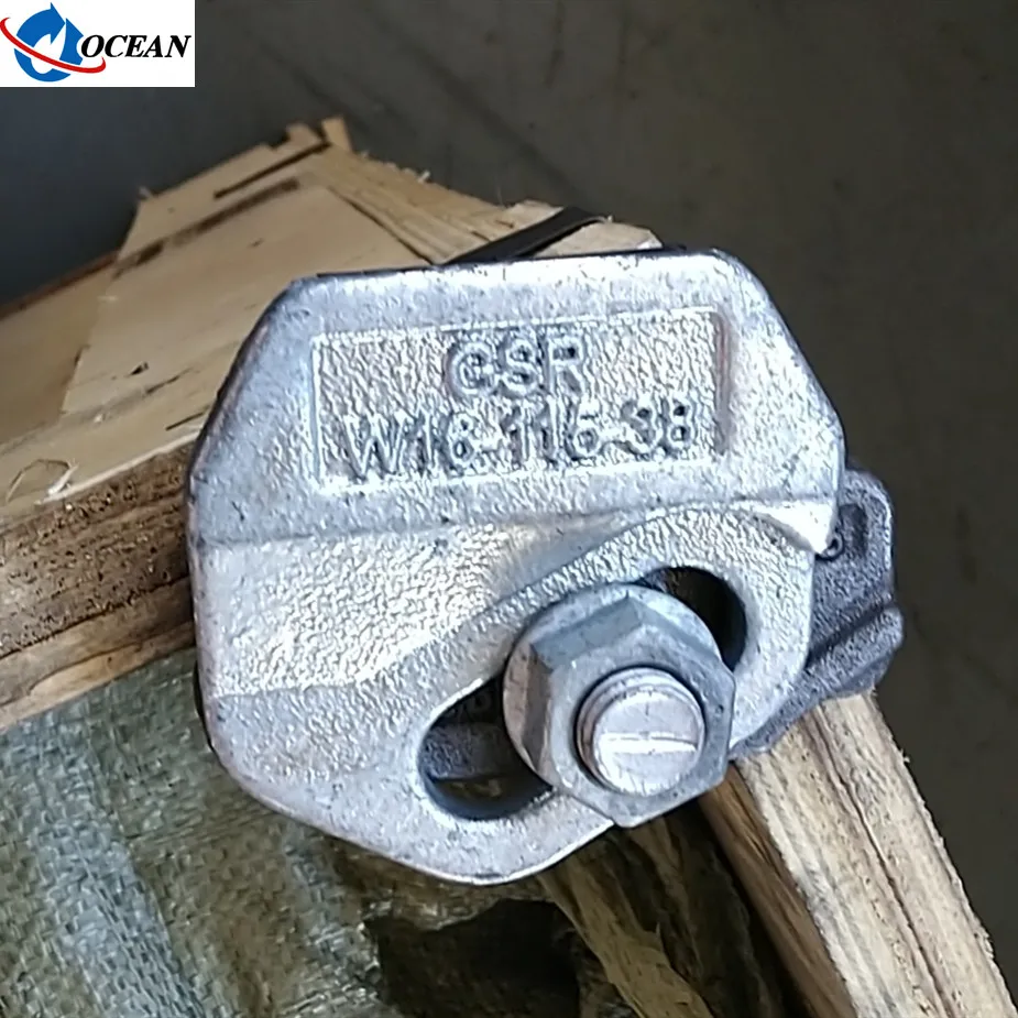 
GSR W16-115-38 Weldable Crane Rail Clip 
