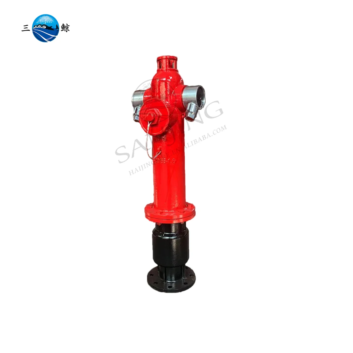 Manufacturer 4 Inch Water Supply BS336 Instantaneous Outlets Wet Outdoor Fire Pillar Hydrant