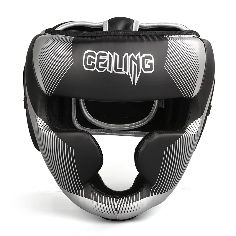 Adult Muay Thai Fighting Helmet Profession Wholesale Headgear Boxing Head Guard
