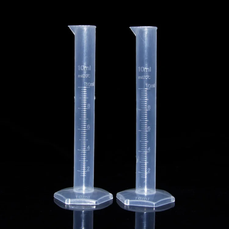 Plastic 25ml 50ml 100ml 250ml 500ml 1000ml 2000ml Clear Graduated Measuring Cylinder