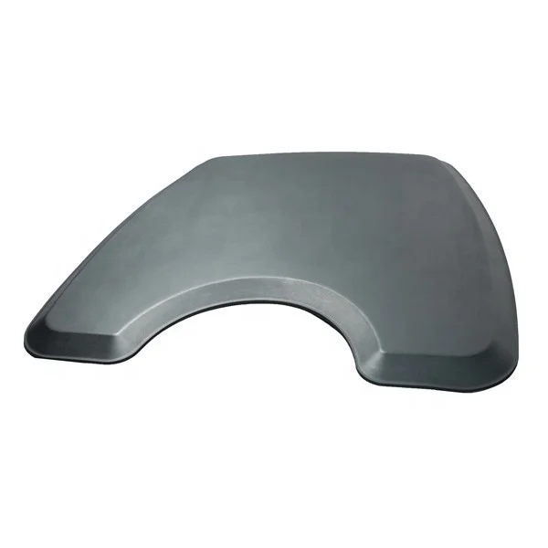 
pu waterproof anti fatigue beauty barber salon chair floor mat for antifatigue standing 