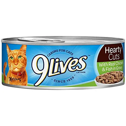 9Lives Tender Slices with Real Chicken in Gravy Cat Food, 5.5 Ounce 24 per case