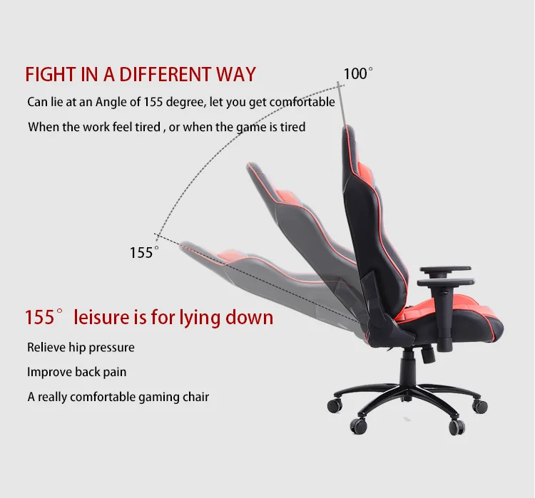 Office chair Racing Style Racing seat Chair Game chair with armrest