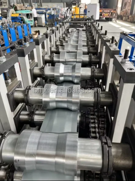 Full Automatic Omega Shape Roll Forming Machine Top Hat Profile Keel Molding Machine