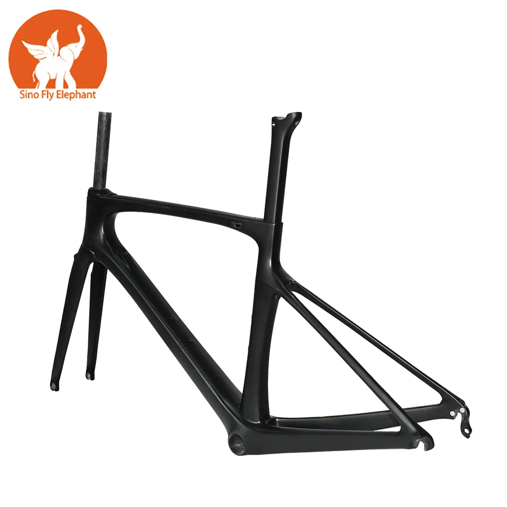 newest model light weight road bicycle fiber carbon 700c frame