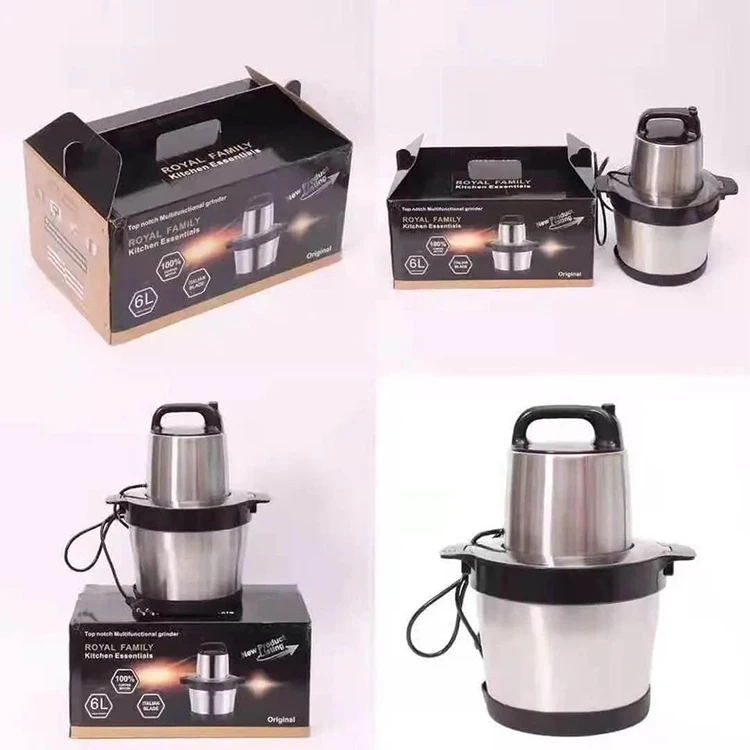 6l 8L 10L 12L 15L household stainless steel meat chopper blender fufu yam pounding machine pounder electric meat grinder