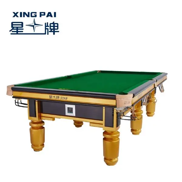 Chinese xingpai billiards table supplier tournament CBSA 9t pool table