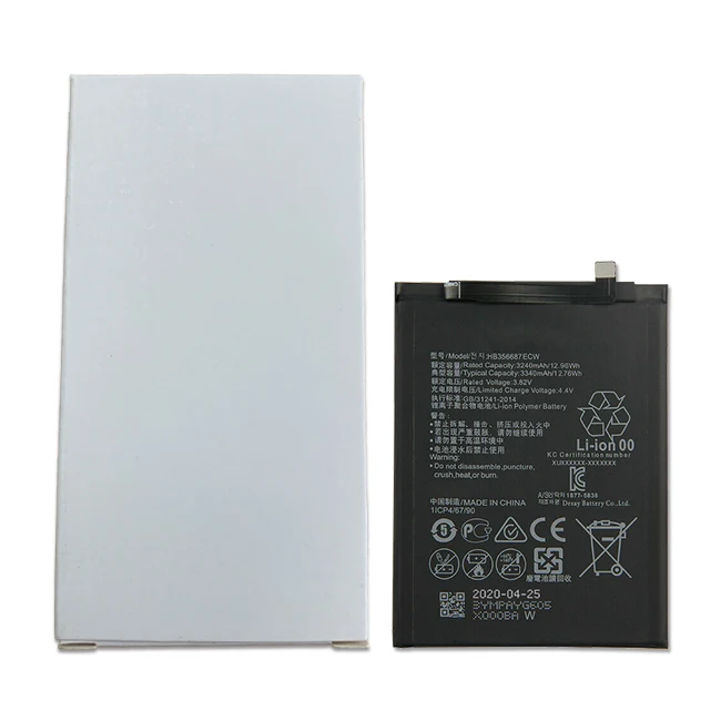 Перезаряжаемая батарея 3340mAh HB356687ECW Nova 2 Plus 3i для батареи