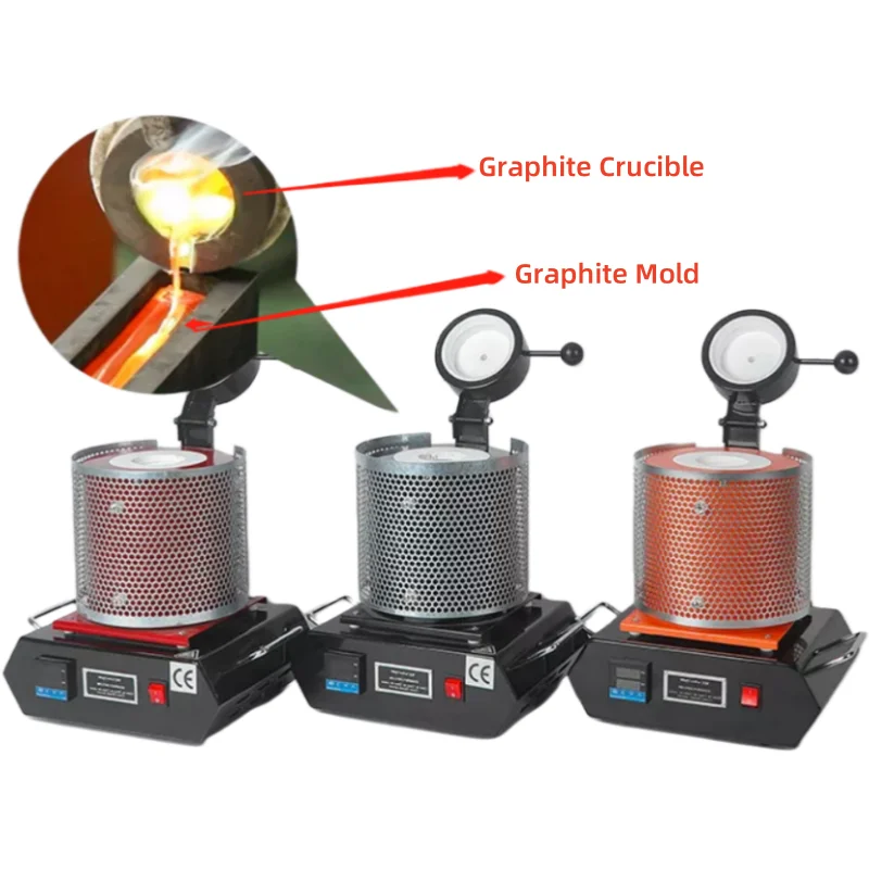 Magnetic Induction Furnace for Smelting Platinum Crucible Melting Furnaces Induction Furnace for Melting Metals