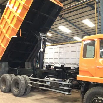 25 tons lifting capacity KRM201 underbody hoist heavy duty hydraulic dump truck hoist jacks