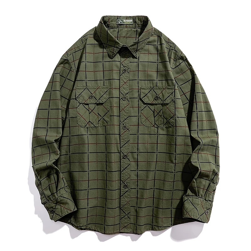 mens fashion 2021 long sleeve camisa y tops plus size blouses roupas vintage shirt