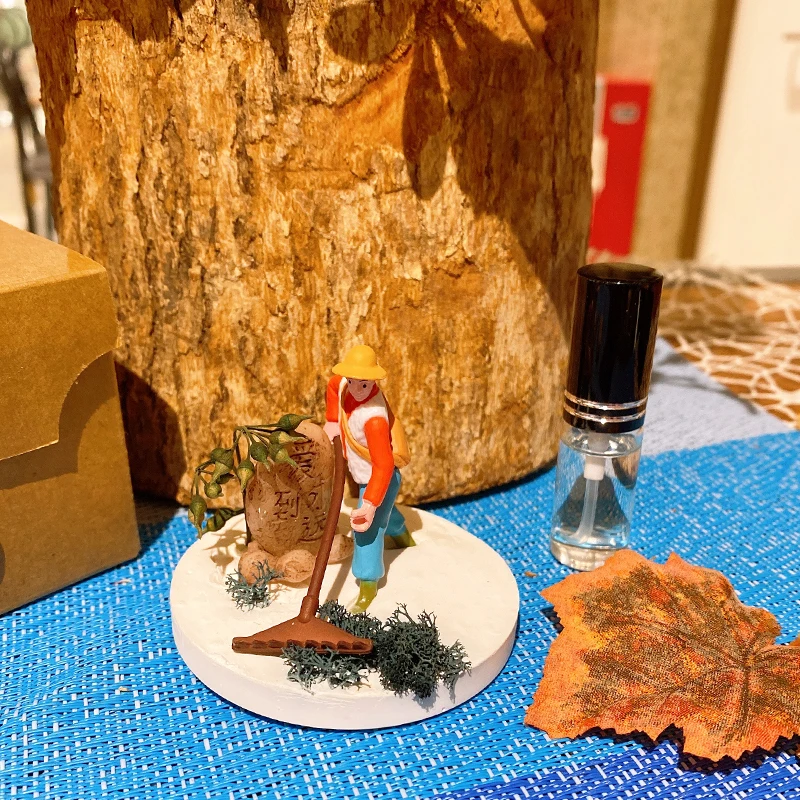 Factory  Customized Logo scented clay stone for aroma reed diffuser with box