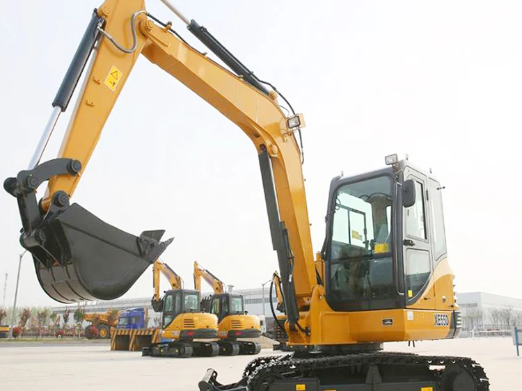 New XE55GA 5.5 Ton Small Crawler Excavator With Euro 3-4 Engine Excavadora Breaker Pipe Hammer Pipe