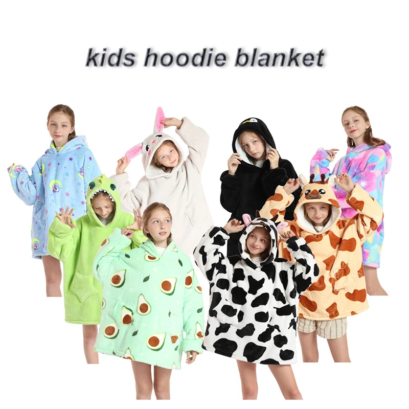 Offer OEM ODM Label Size Color Pattern Dropshipping MOQ 1 Piece Sample Service Hoodie Blanket