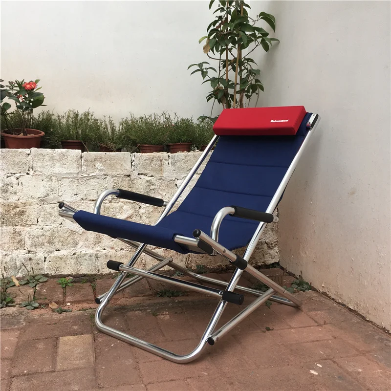 Onwaysports luxury outdoor leisure folding rocking beach chair for sale OW-62