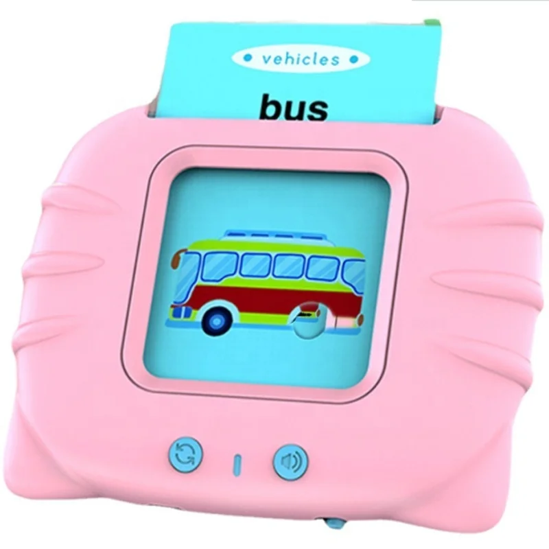 Amazon cheap children card readers baby dealer machine alphabet talking flash cards learning toys for kids early educational