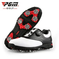PGM Мужская съемная нескользящая обувь с шипами быстрое шнуровка водонепроницаемая обувь для гольфа