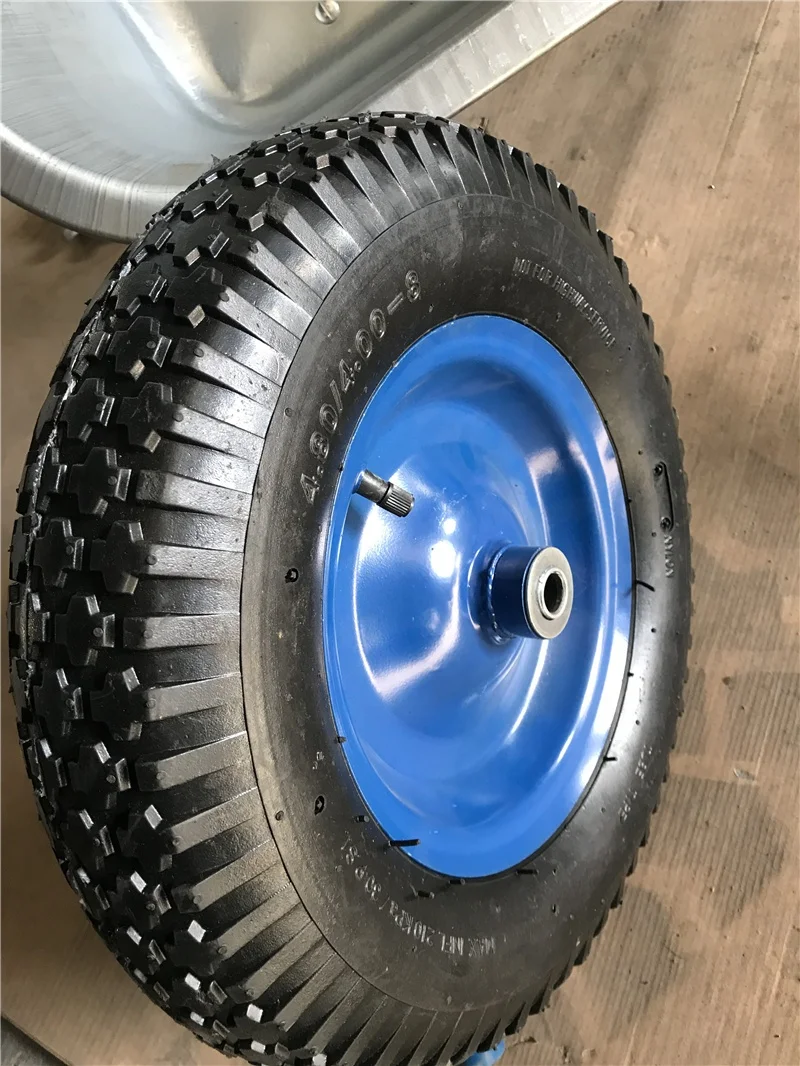 Cheap Wholesale Small Pneumatic Rubber Tire Wheel Barrow Wheel 16 inch 4.00-8