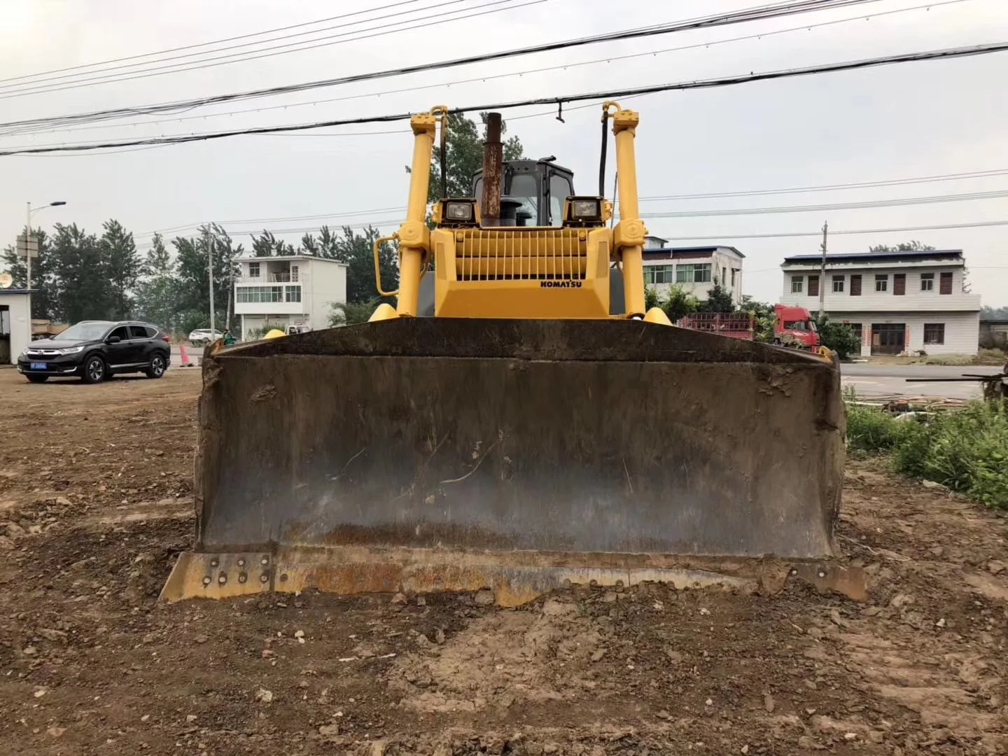 Best Price KOMATSU D155-3 Bulldozer High Quality Good Condition