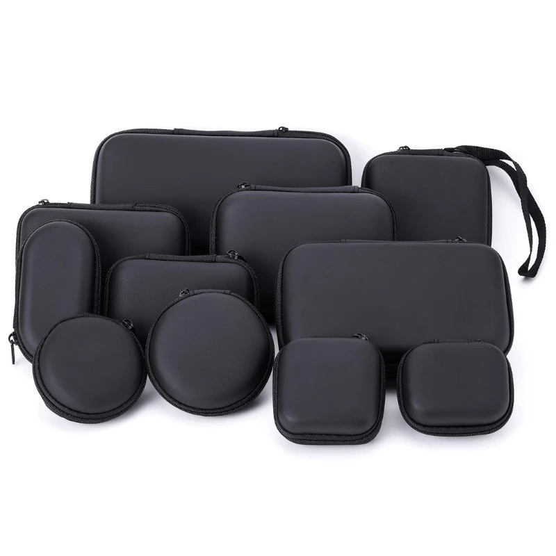 New Arrivals Multifunction Hard Disk Pouch Mini EVA Key Earphone Packing Storage Bags Headphone Case Bag