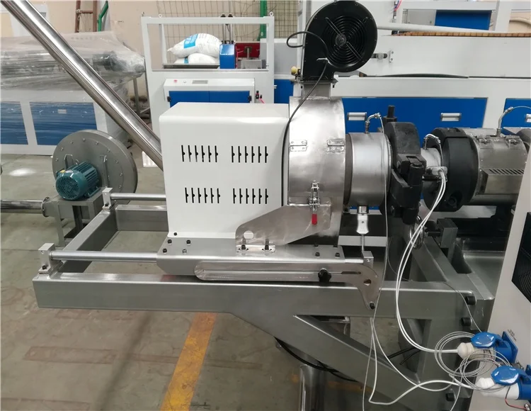 Twin screw PVC granulator extruder machine