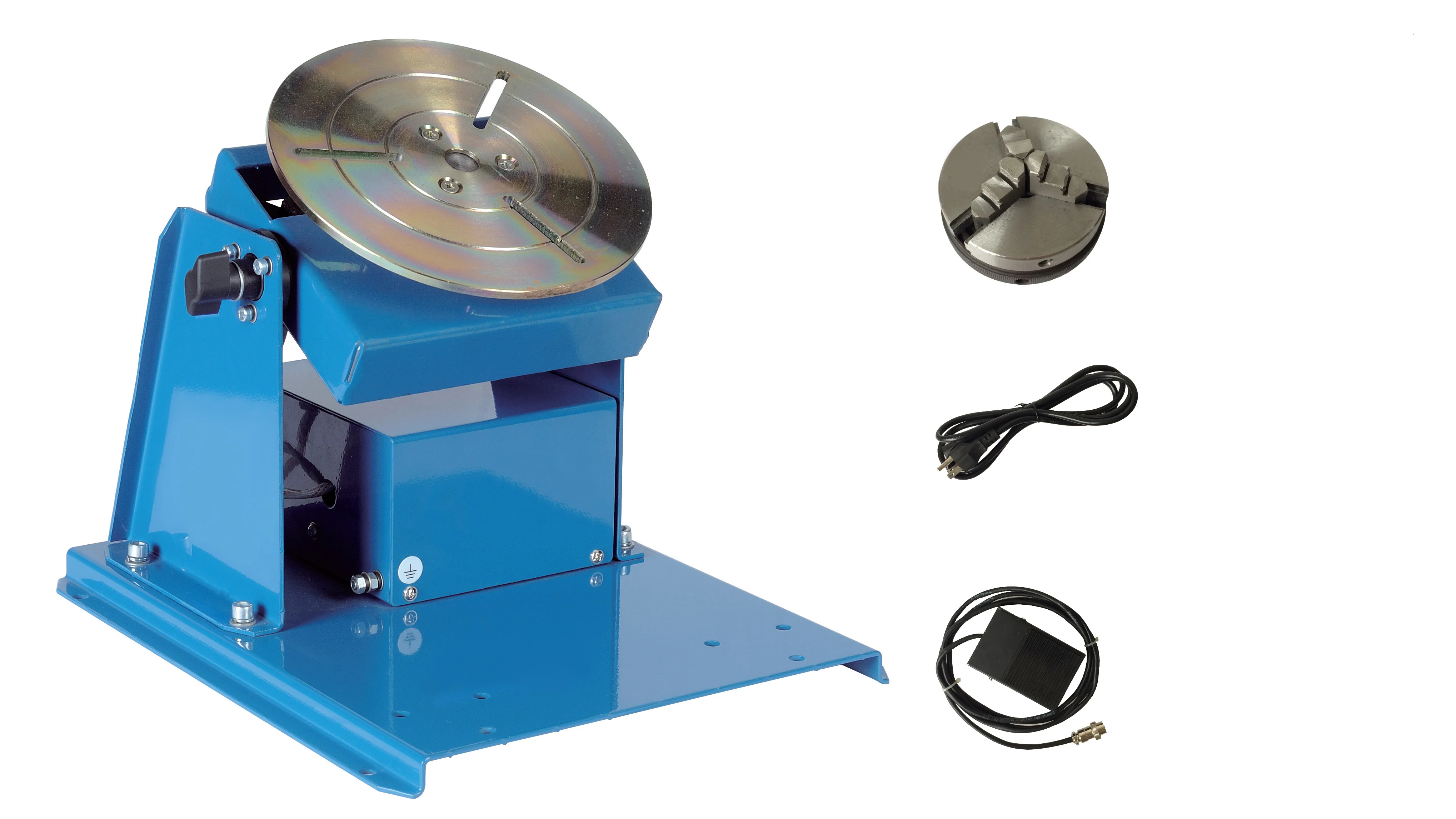 1-60MM Chuck Welding Positioner Rotator BY-10T Mini