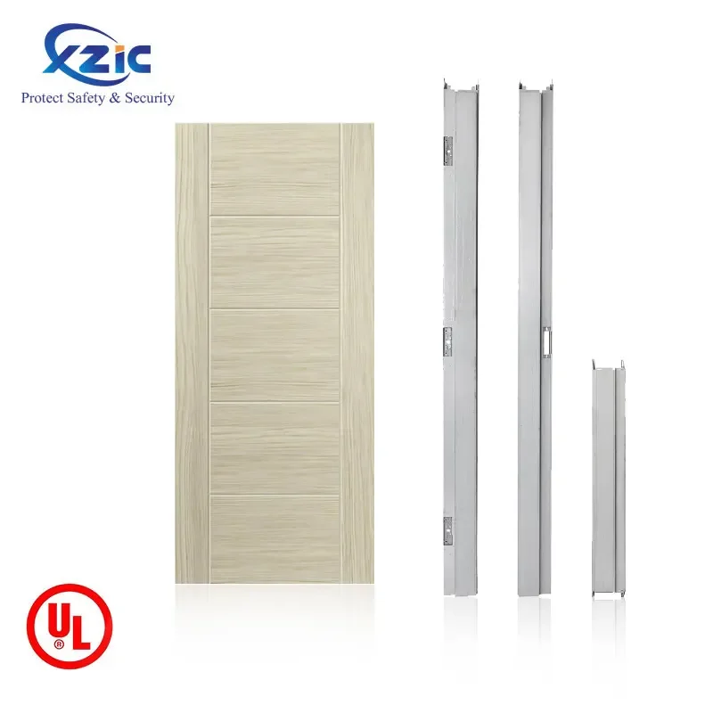 Wooden Fire Rated Door 20 mins to 90 mins Fire Rated Fire Resistant Wood Doors Surface Treatment Customized