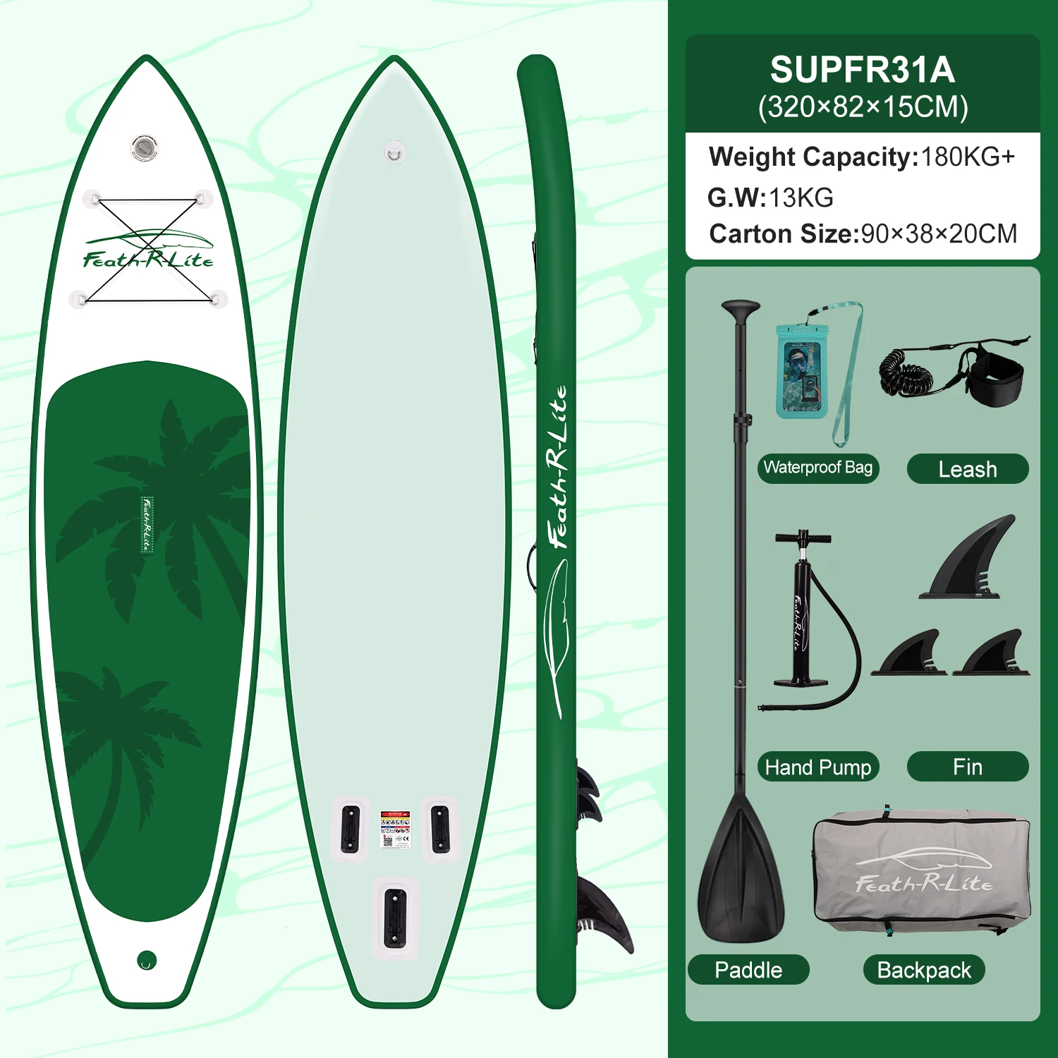 Fly Eagle RU 2025 New Design Water Sport Surfing Surfboard Wholesale Lightweight Inflatable PVC Air Sup Stand Up Paddle Board