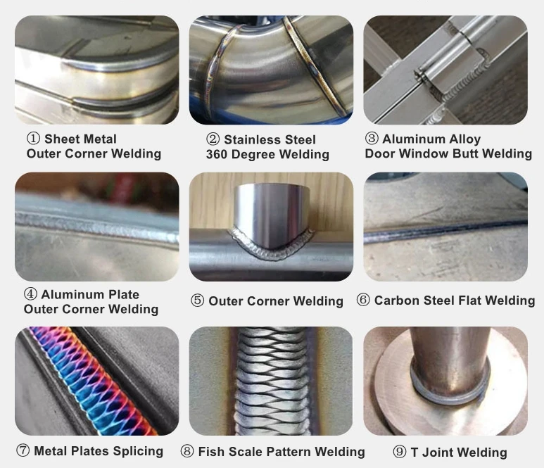 3 in 1 1000W 1500W Small Compact Micro Stainless Steel Aluminum Handheld Fiber Laser Cleaner Welder Cutter