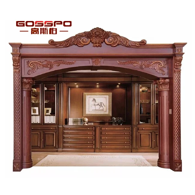 Solid Wooden Door And Window Frame Design Decorative Door Window Moulding wooden door and window frame design