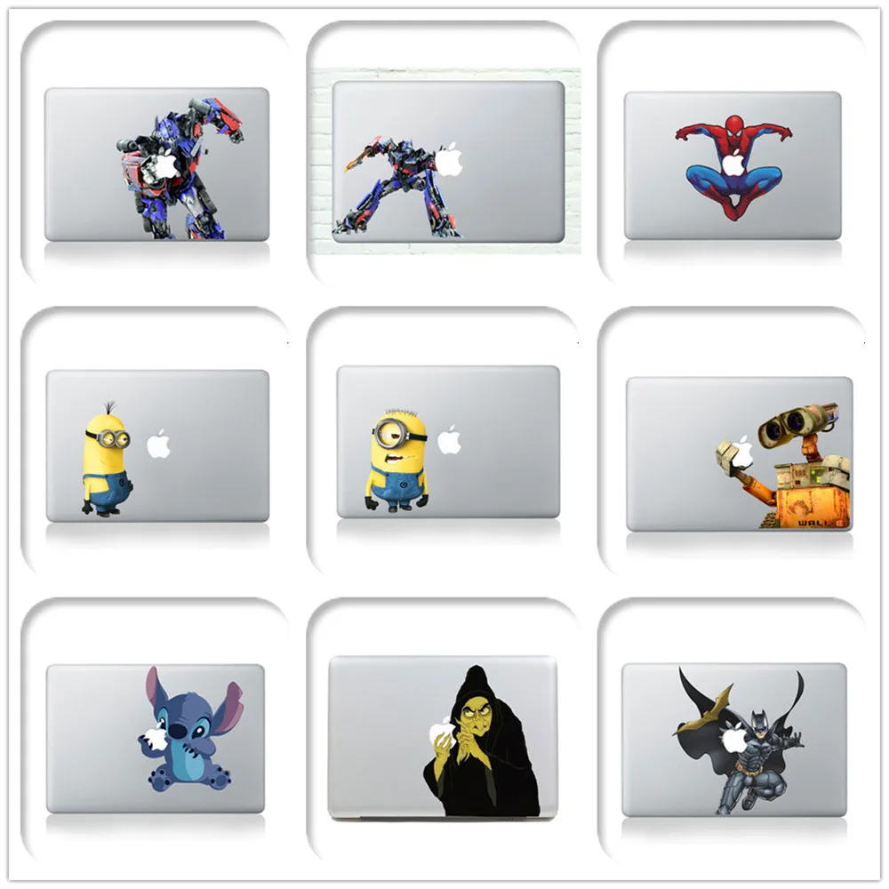 Laptop Decoration Decals Wraps Sticker Logo Clear Sticker Skin for Macbook Ce OEM Use Mobile Phone Low Price Stock Acceptable